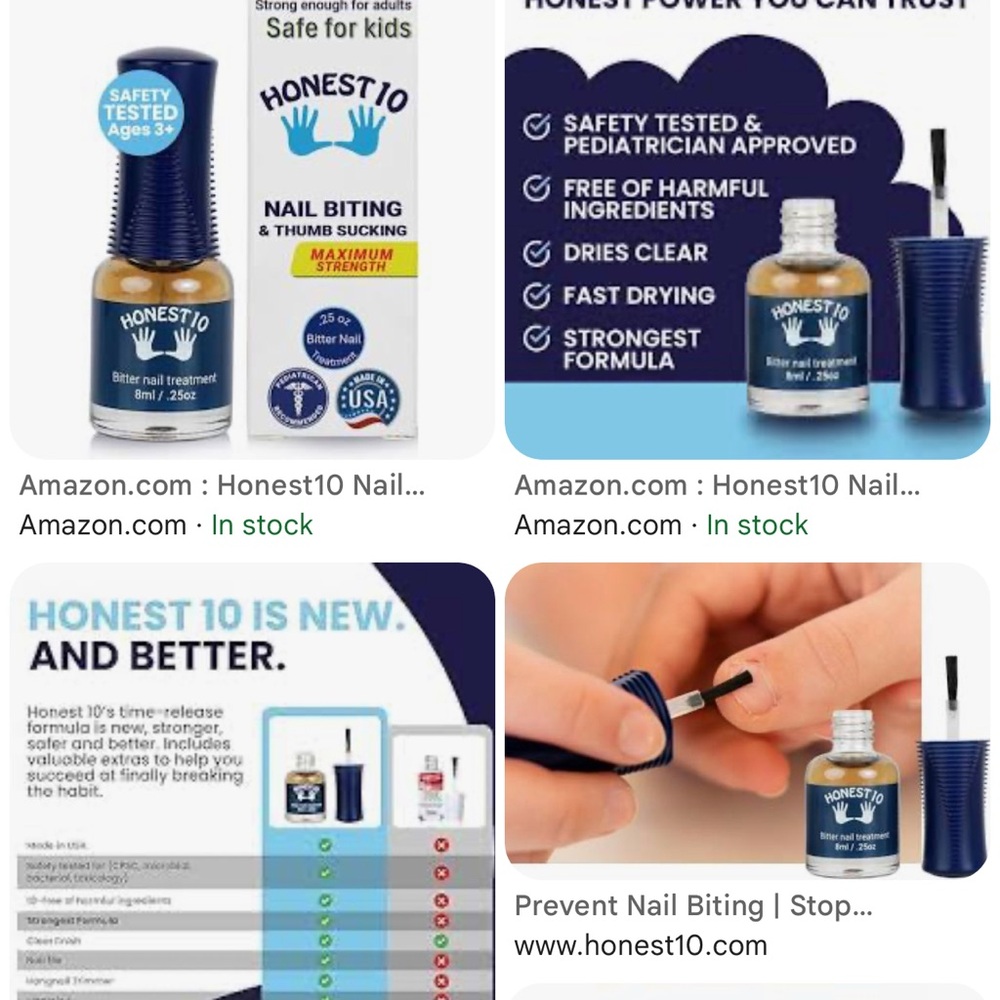 Honest10 Nail Biting Treatment